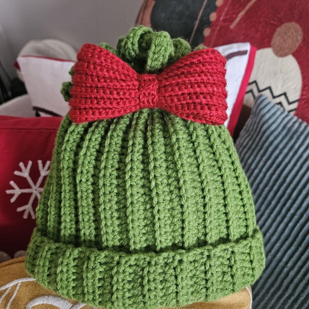 Winter hat - Grinch inspired